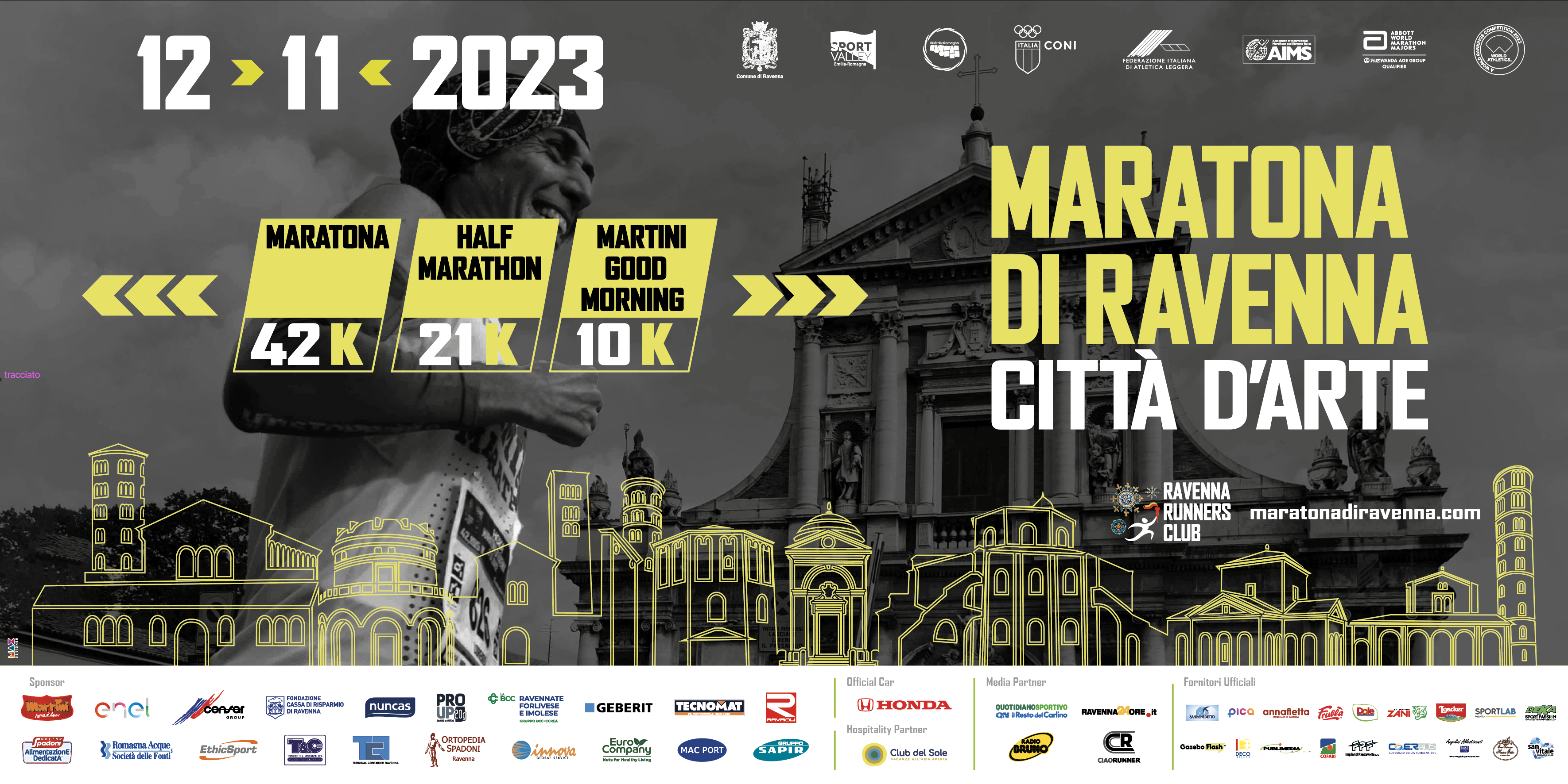 Mac Port sponsor of the Ravenna Marathon